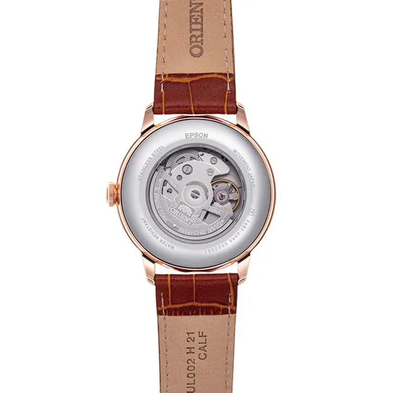 Orient Bambino Version 9 “Sun & Moon” Automatic Men's Watch- RA‑AK0801S